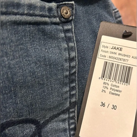 Mavi Men’s High Quality Indigo Slim Fit Jeans: New With Tags!